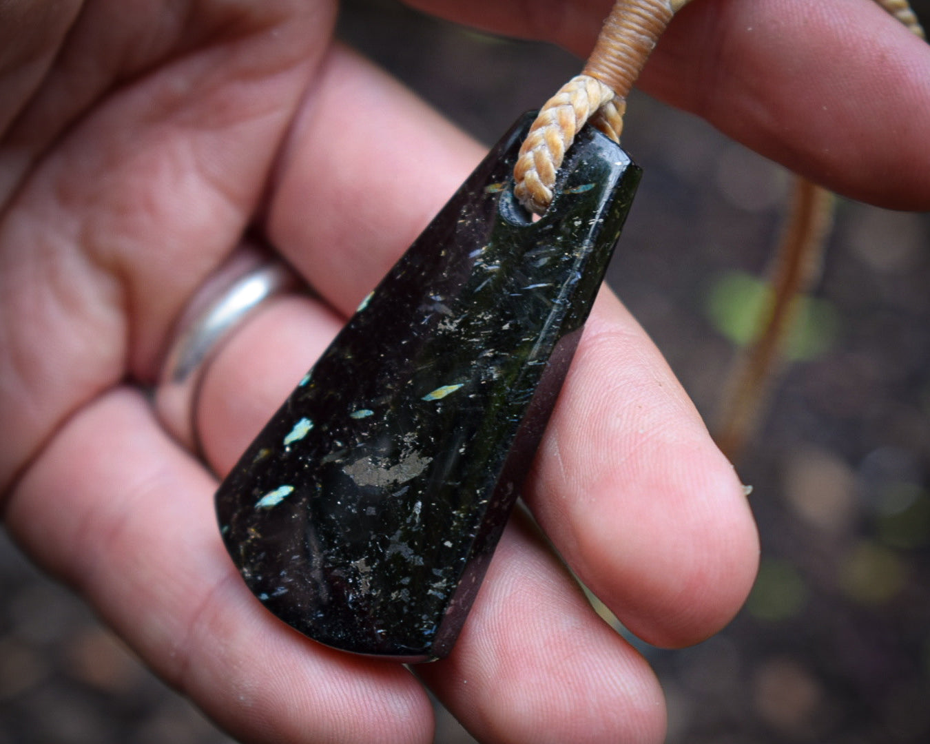 Pendentif Nuummite - Groenland