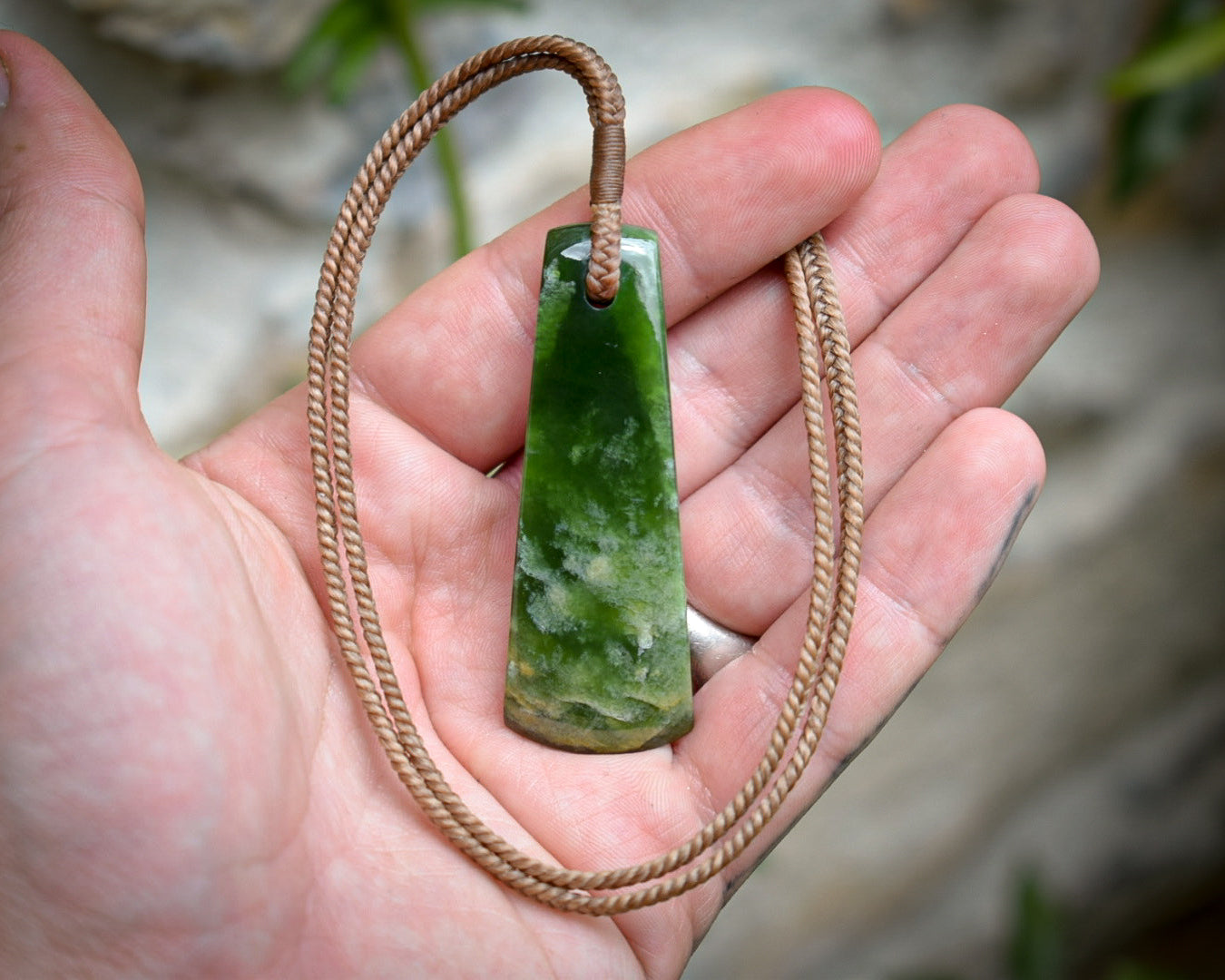 Pendentif Jade Néphrite - Sibérie