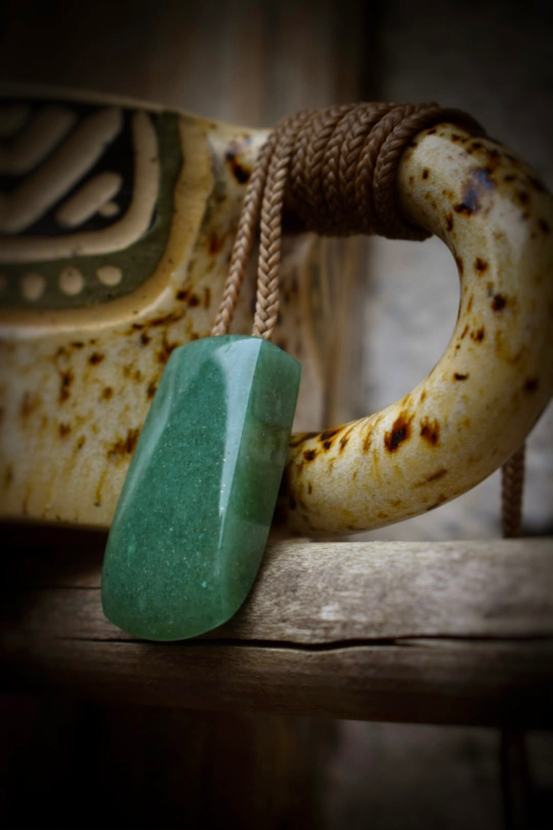 Pendentif Aventurine Verte - Brésil