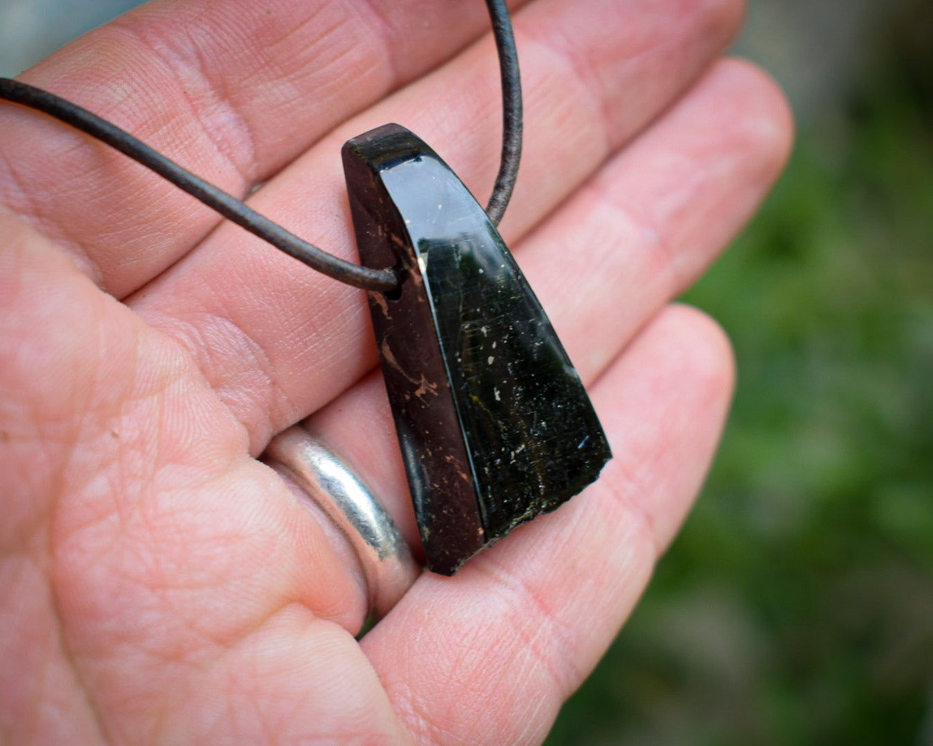 Pendentif Nuummite - Groenland