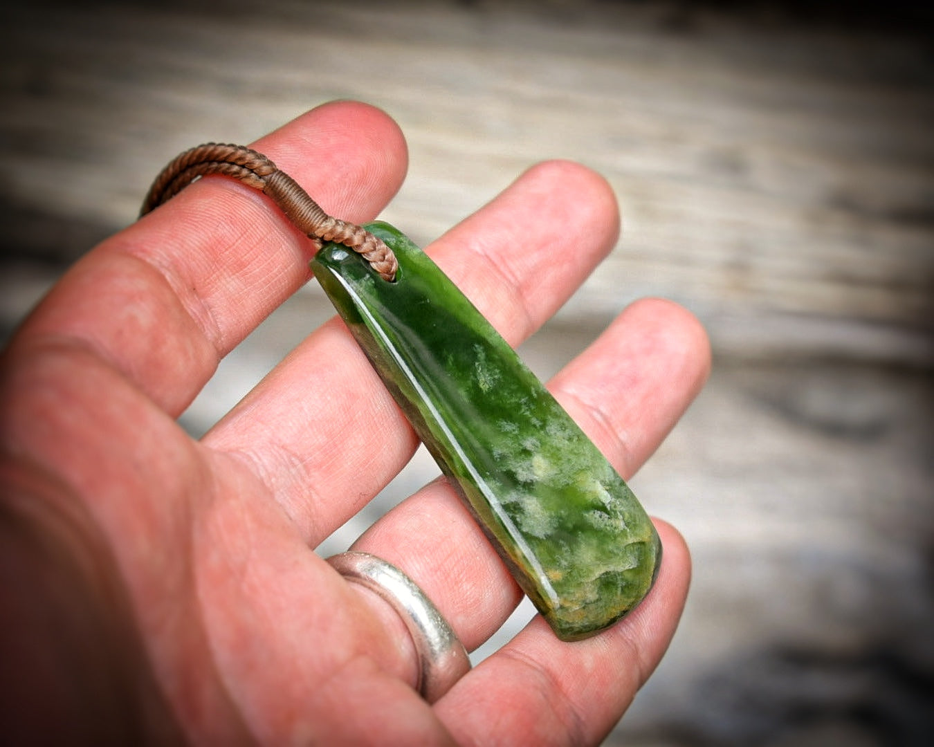 Pendentif Jade Néphrite - Sibérie