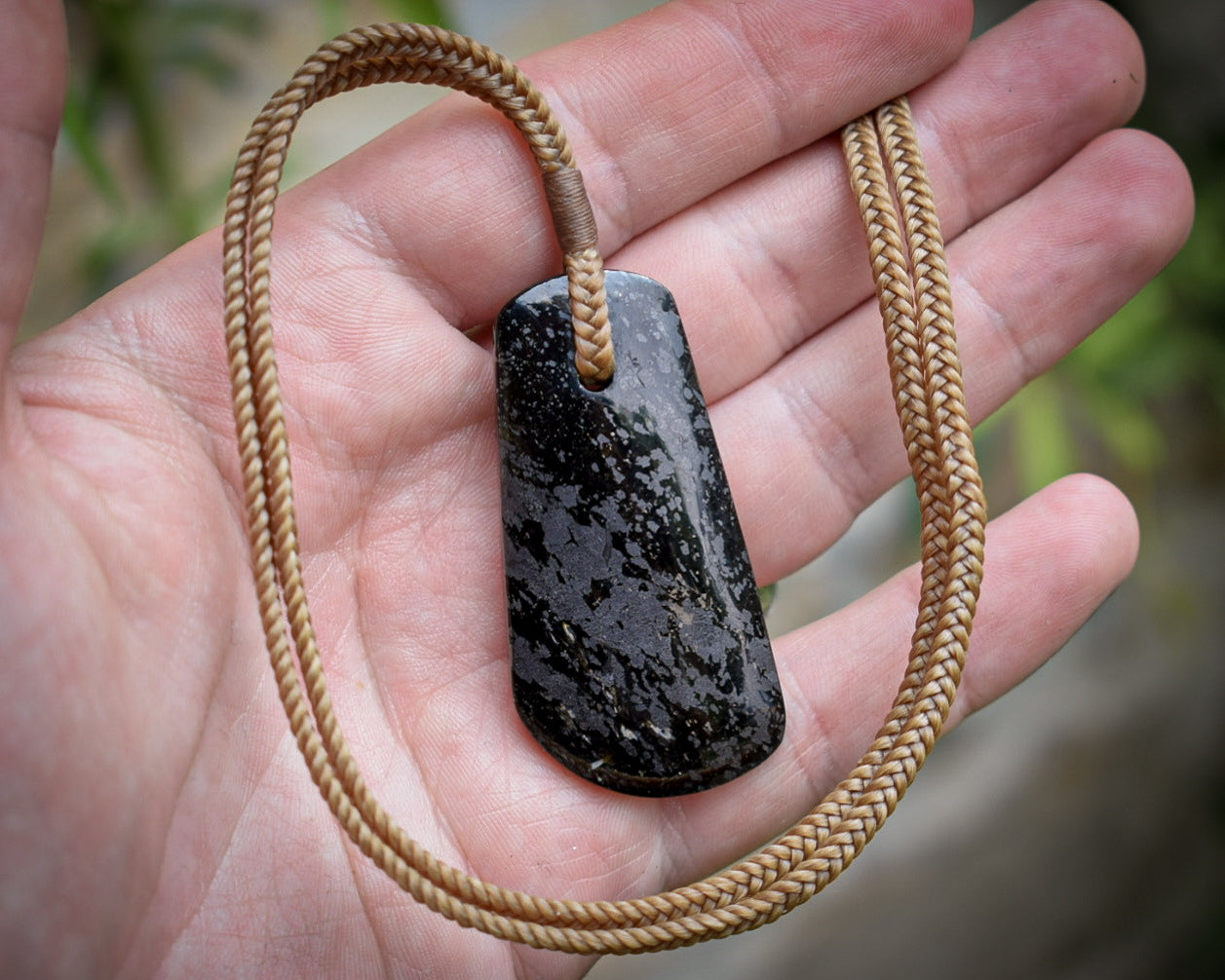 Pendentif Nuummite - Groenland