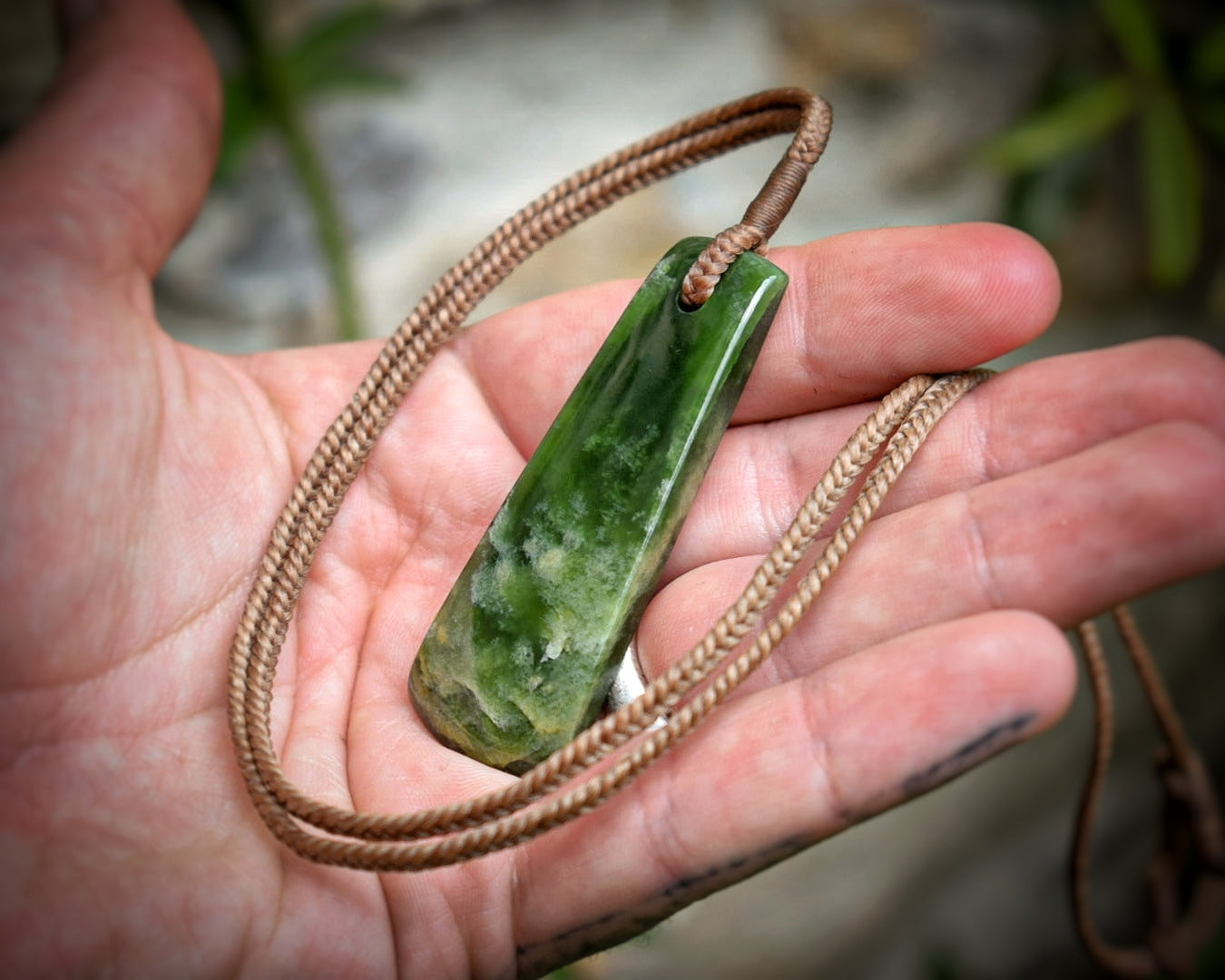 Pendentif Jade Néphrite - Sibérie
