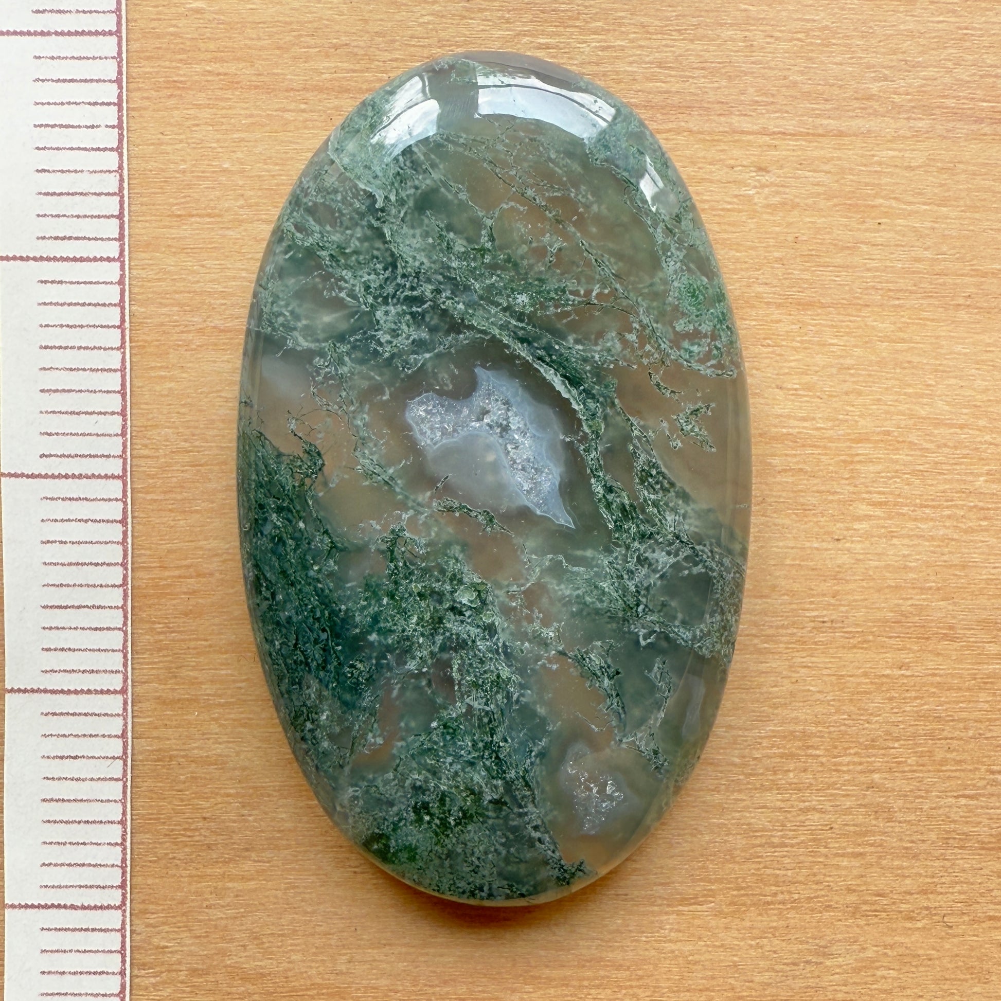 Cabochon Agate Mousse