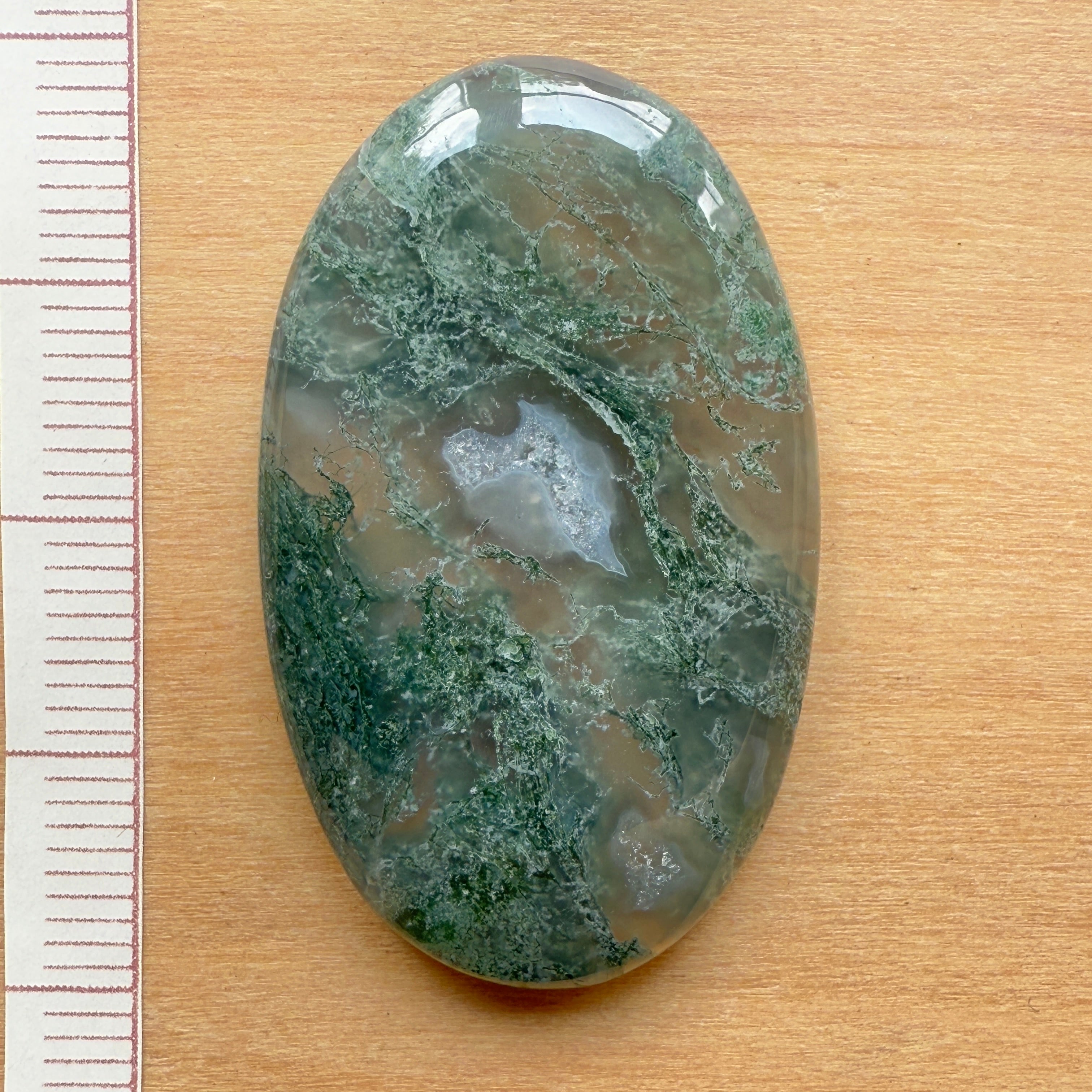 Cabochon Agate Mousse