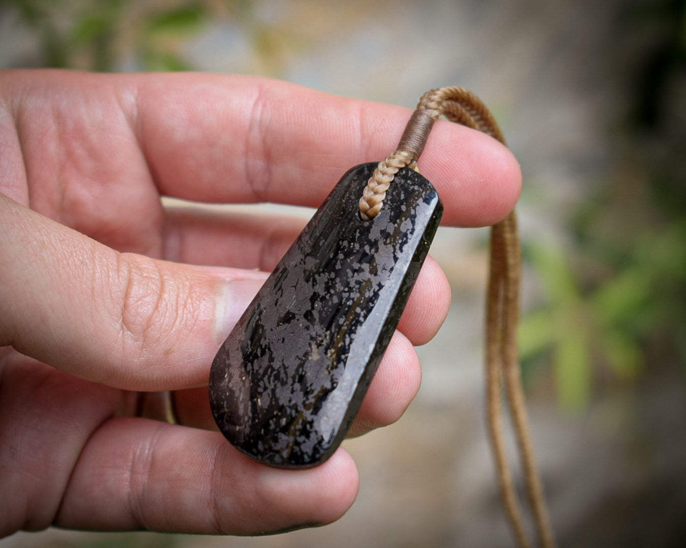 Pendentif Nuummite - Groenland
