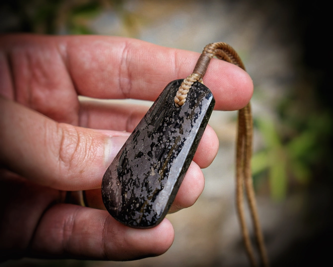 Pendentif Nuummite - Groenland