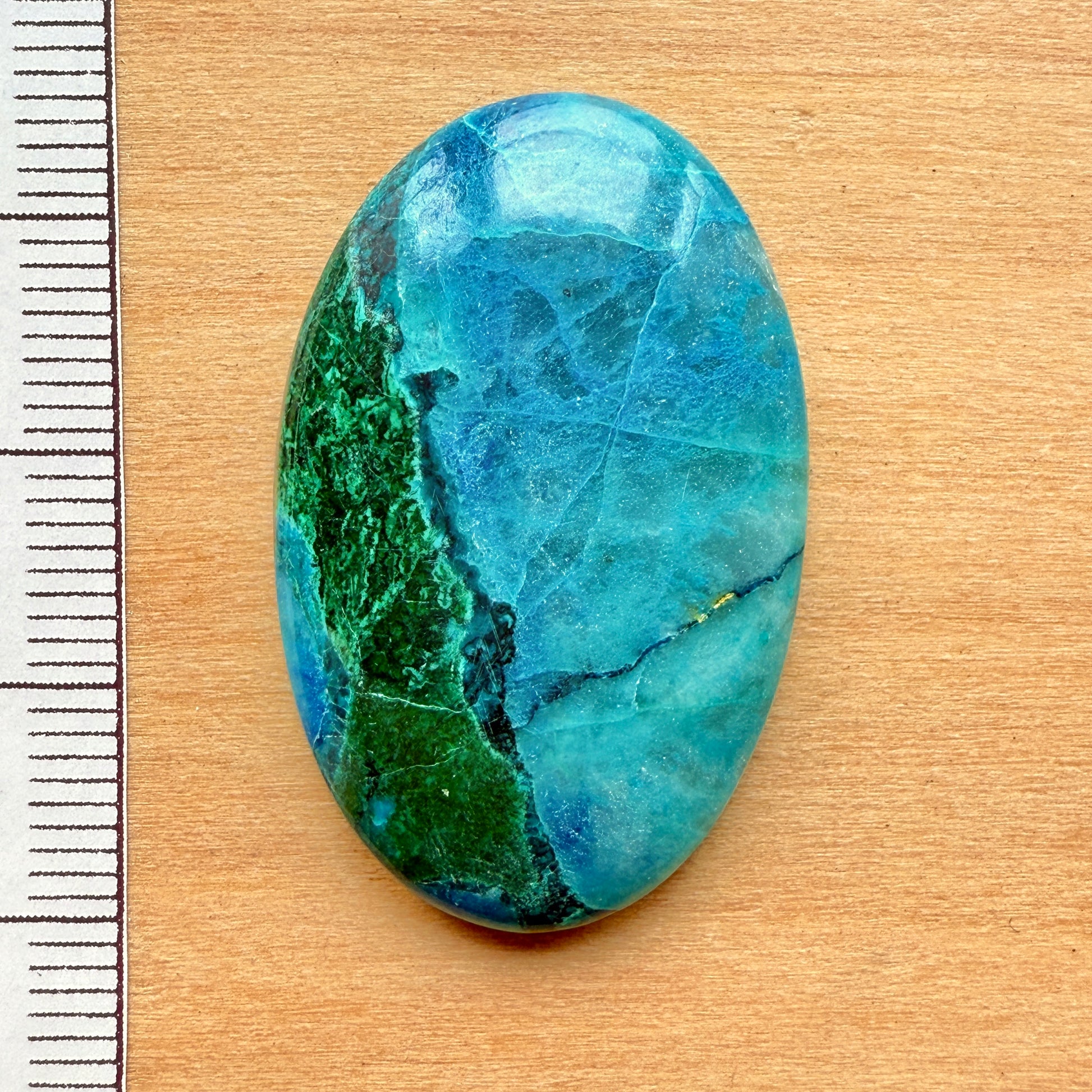 Cabochon Chrysocolle Quartz