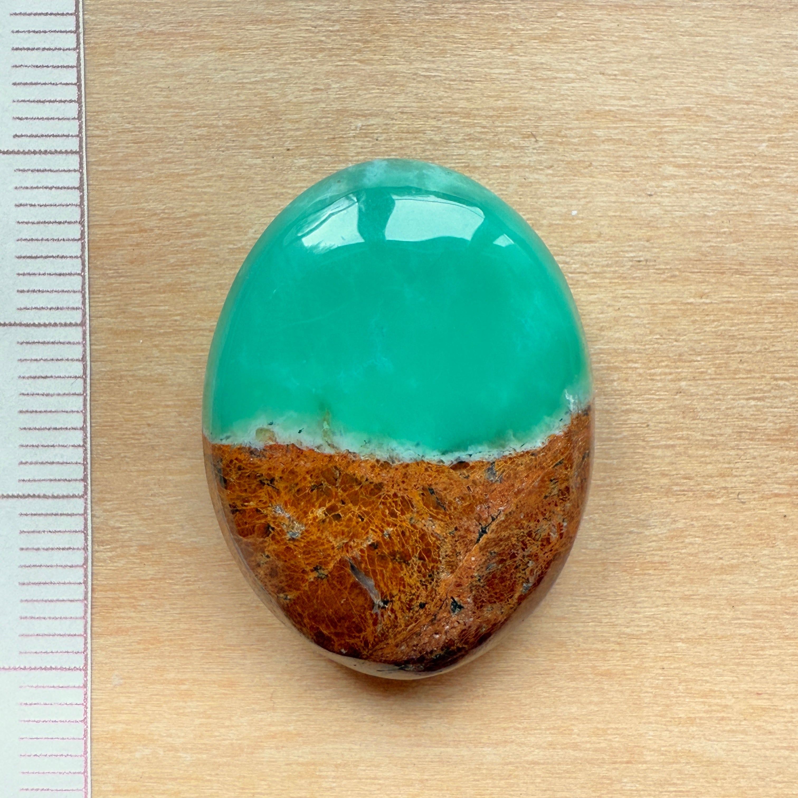 Cabochon Chrysoprase