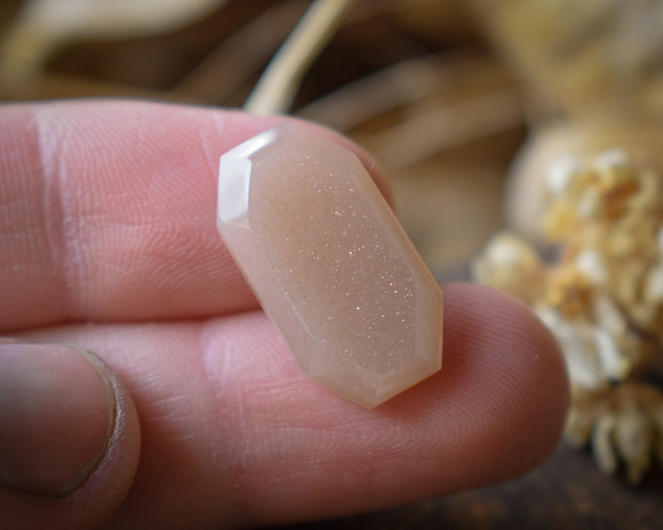 Cabochon Pierre de Lune Adulaire — Inde