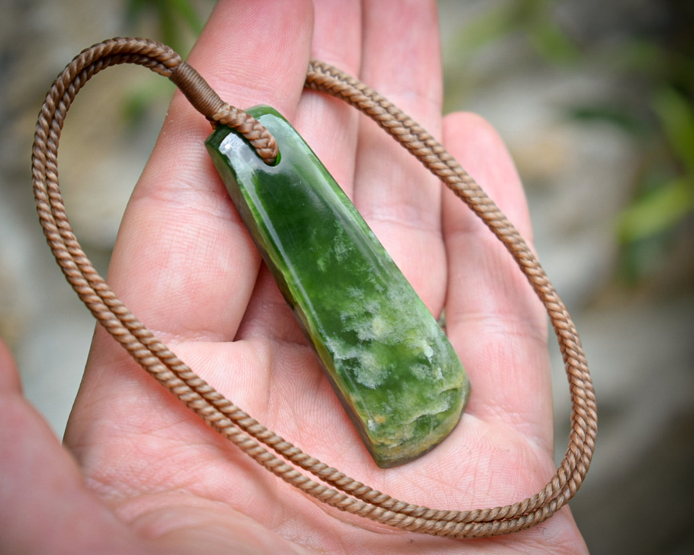 Pendentif Jade Néphrite - Sibérie