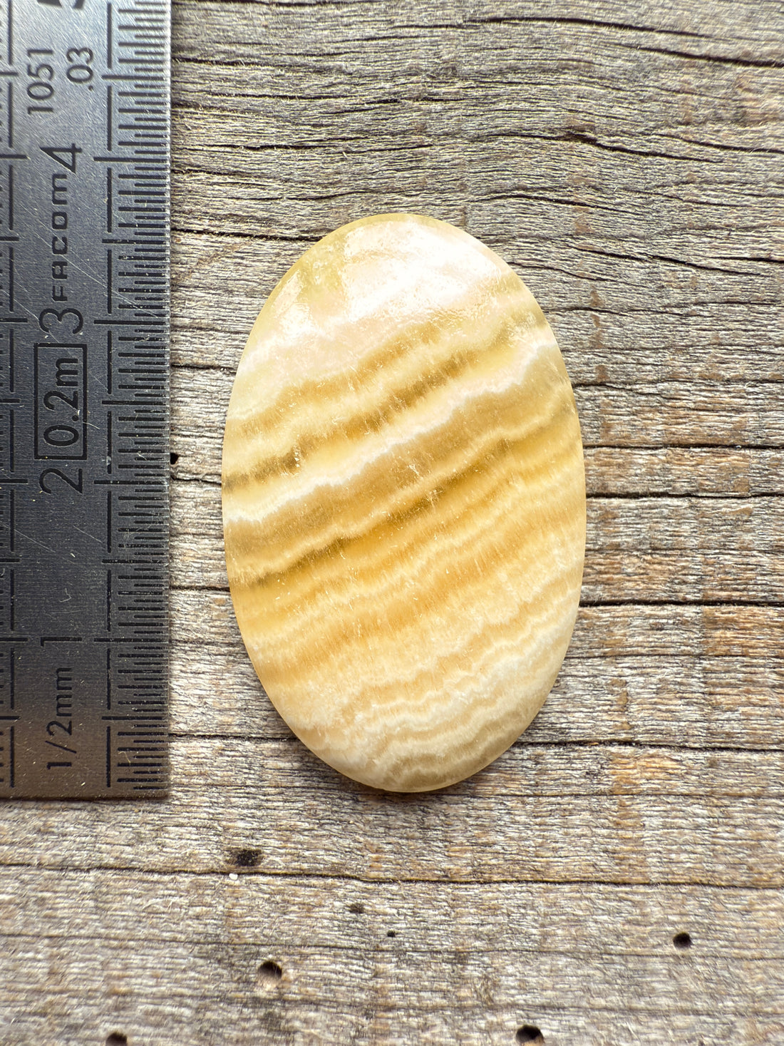 Cabochon Calcite Jaune