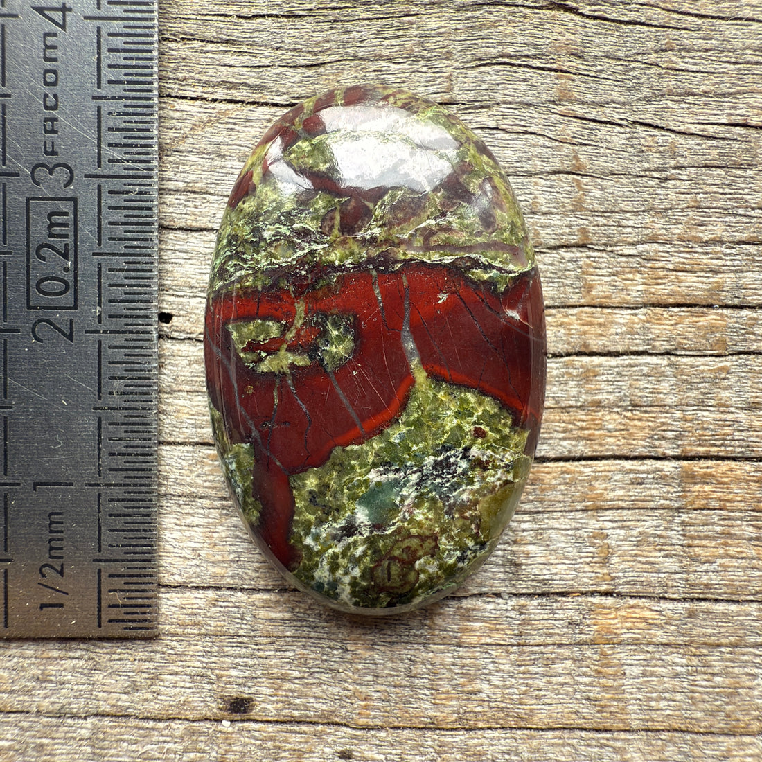 Cabochon Jaspe Sang de Dragon