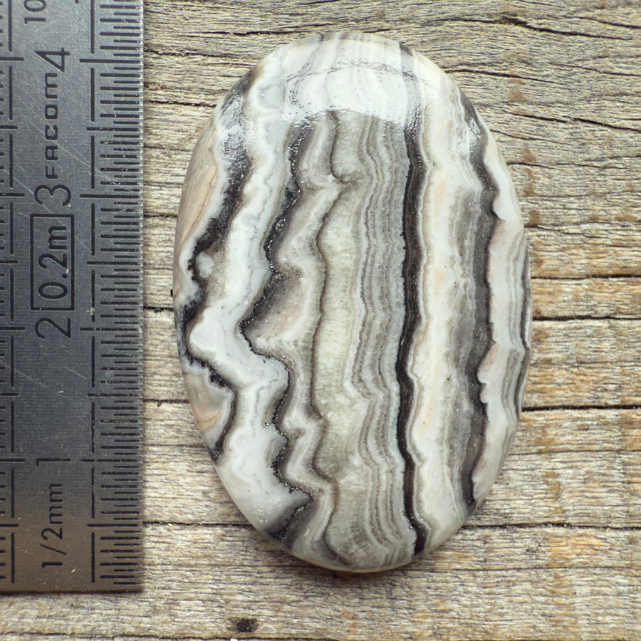 Cabochon Calcite Zebre