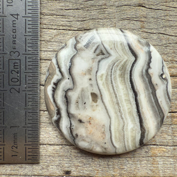 Cabochon Calcite Zebre