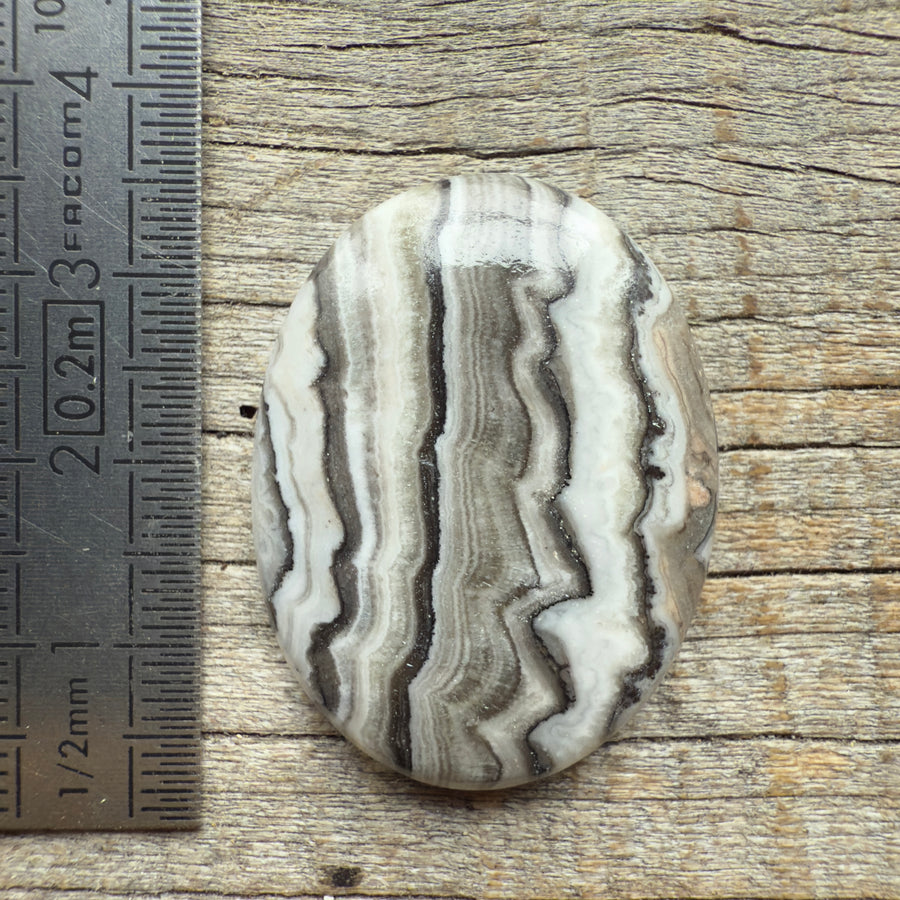 Cabochon Calcite Zebre