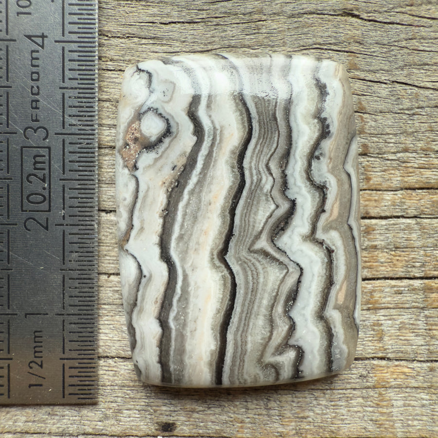 Cabochon Calcite Zebre