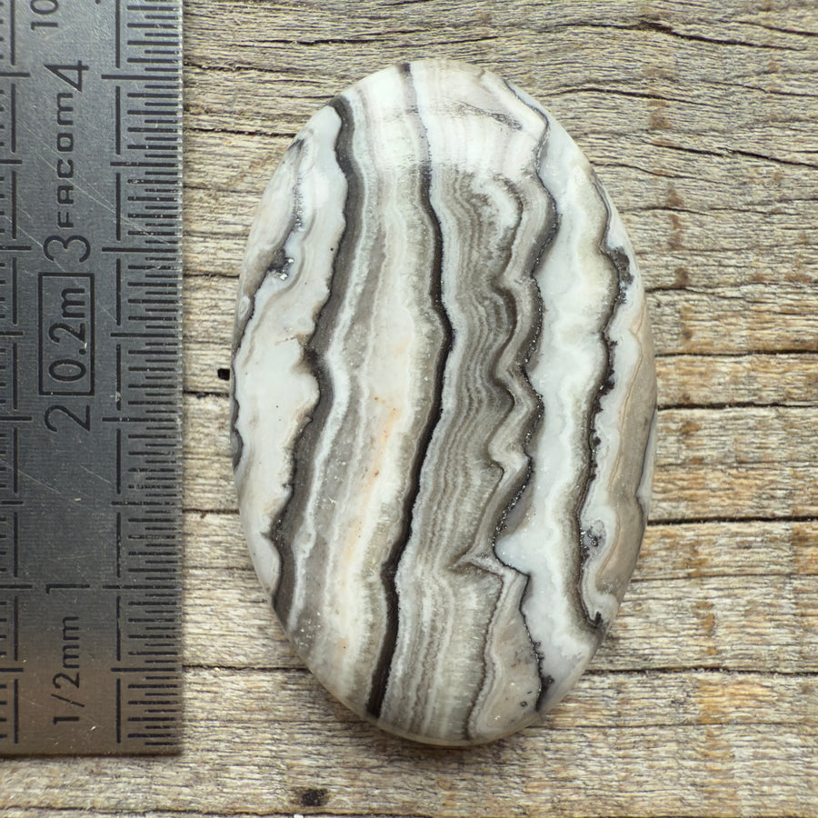 Cabochon Calcite Zebre