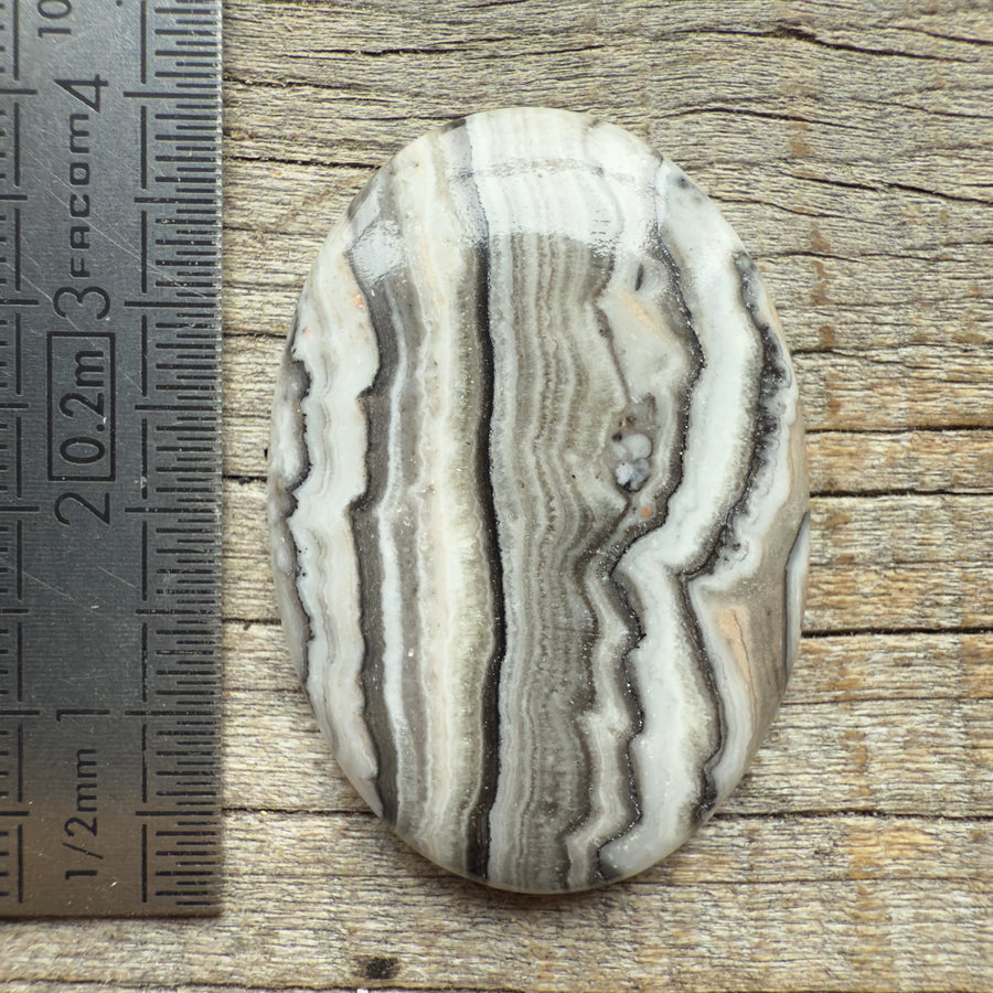 Cabochon Calcite Zebre