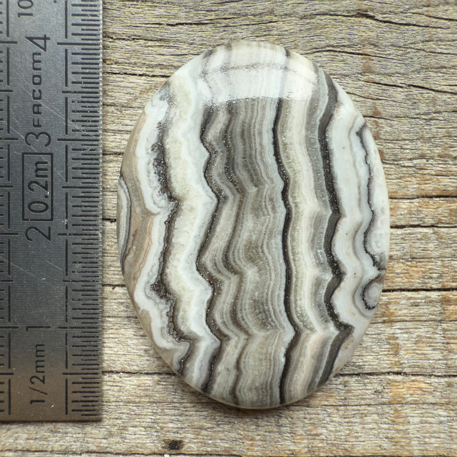 Cabochon Calcite Zebre