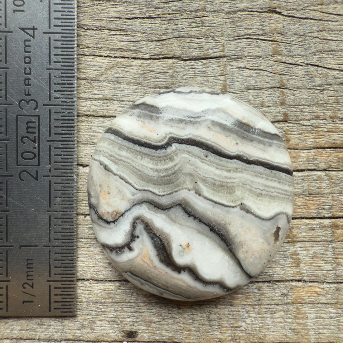 Cabochon Calcite Zebre