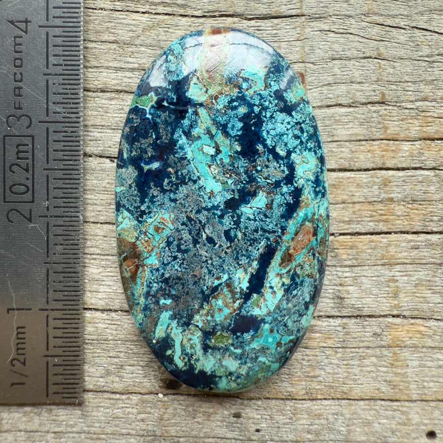 Cabochon Shattuckite