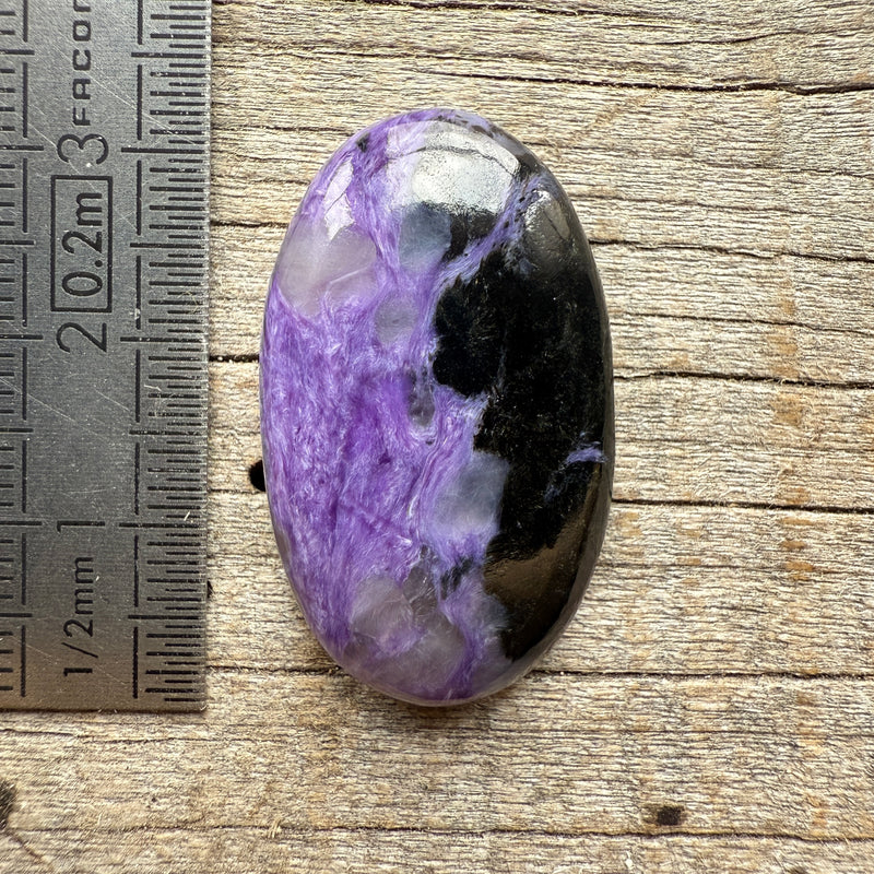 Cabochon Charoïte Aegirine