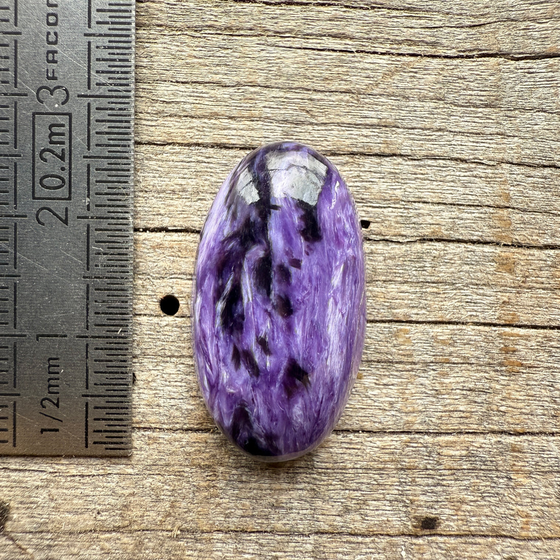 Cabochon Charoïte Aegirine