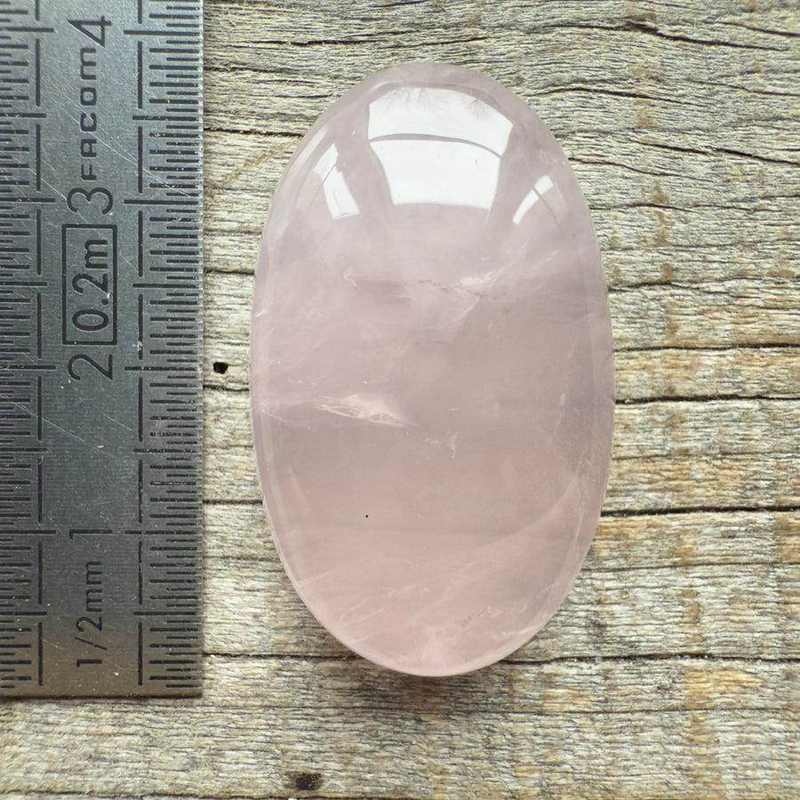 Cabochon Quartz Rose