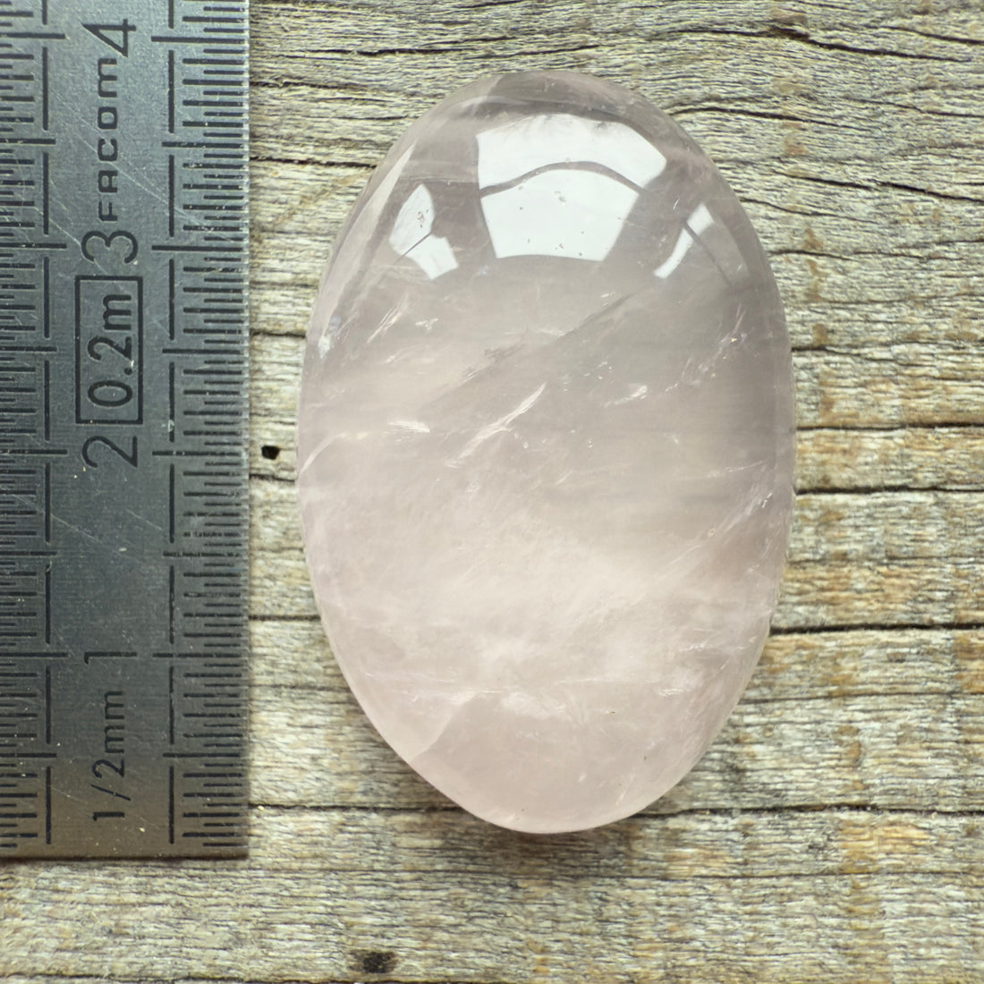 Cabochon Quartz Rose