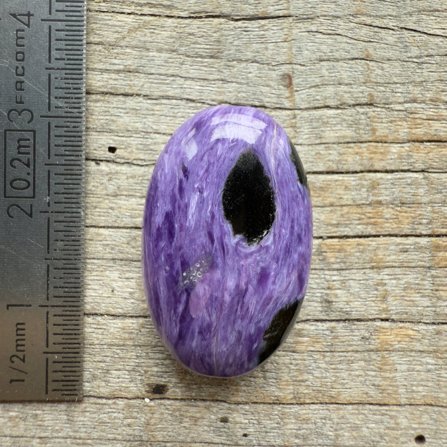 Cabochon Charoïte Aegirine