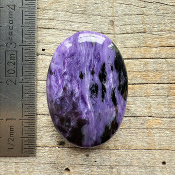 Cabochon Charoïte Aegirine