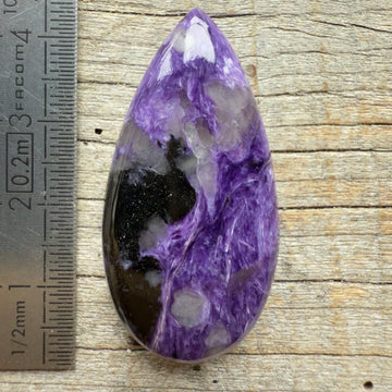 Cabochon Charoïte Aegirine