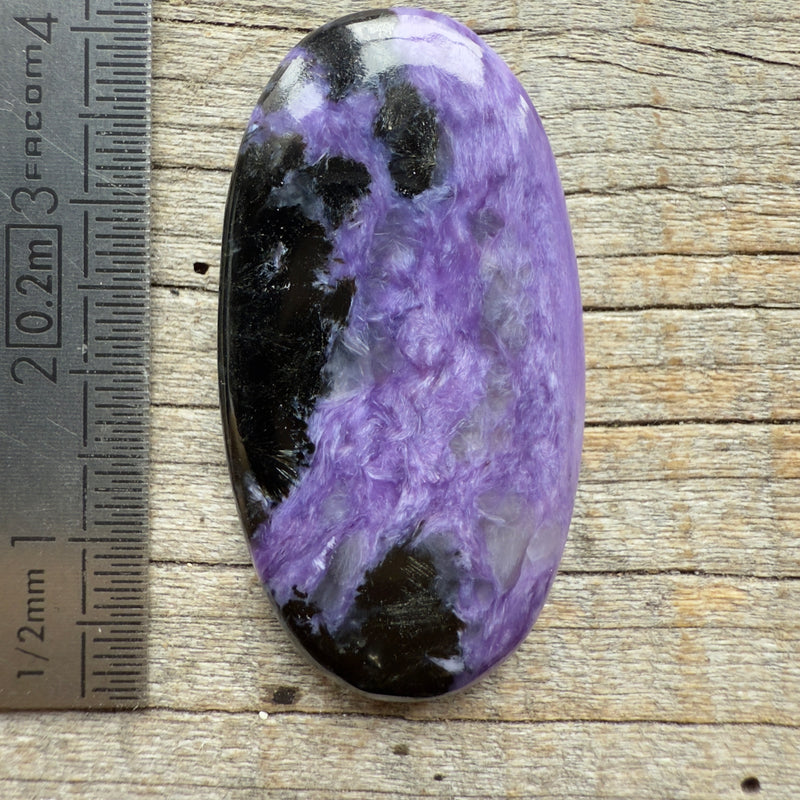 Cabochon Charoïte Aegirine