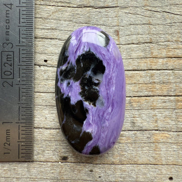 Cabochon Charoïte Aegirine