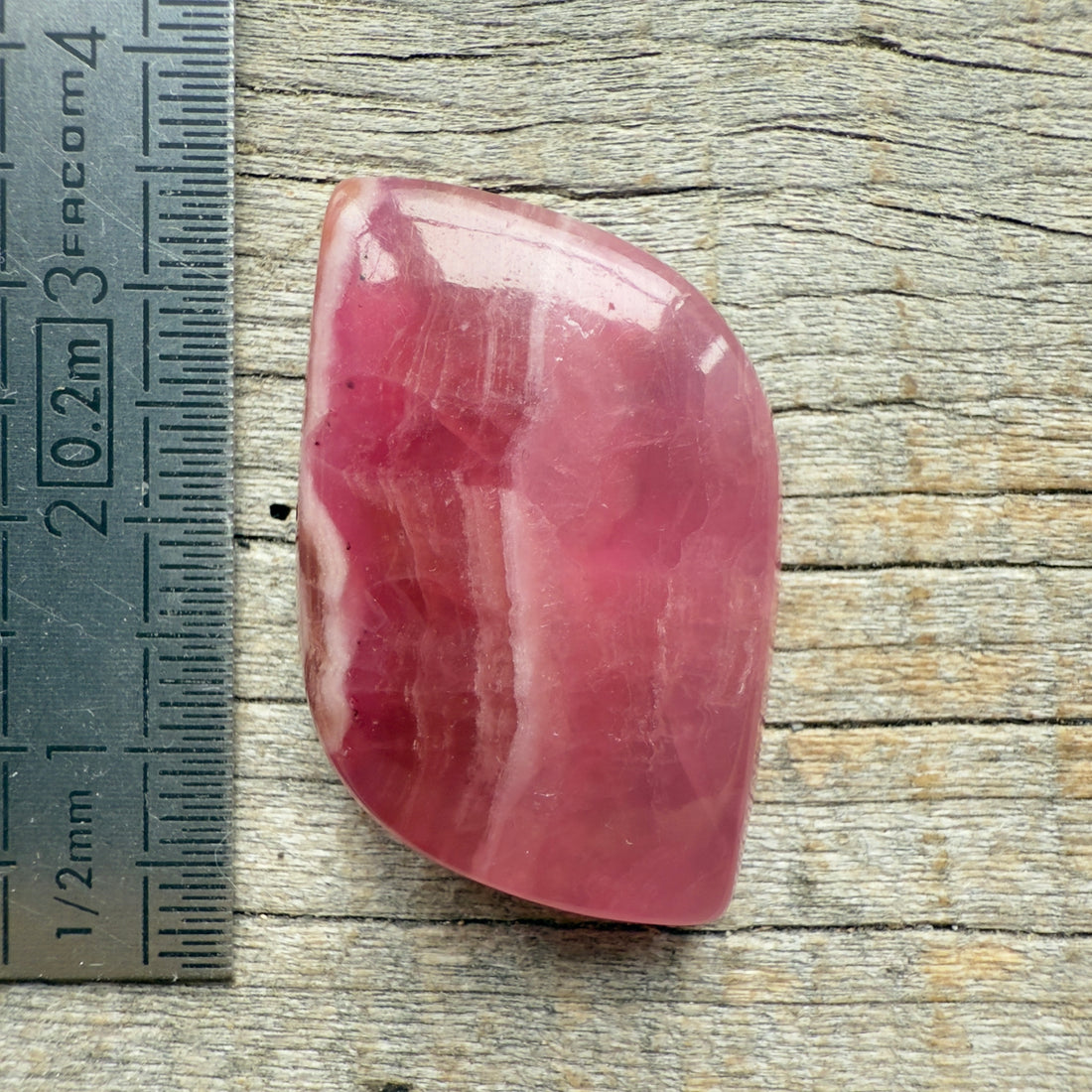 Cabochon Calcite Rose Cobaltifère