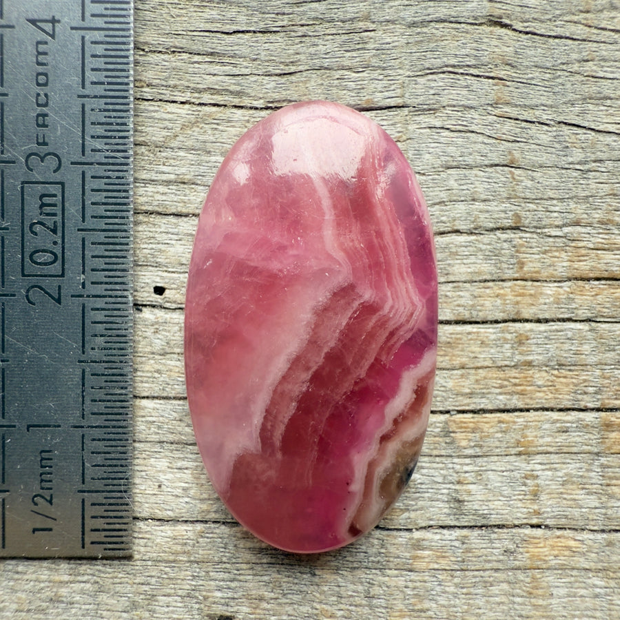 Cabochon Calcite Rose Cobaltifère