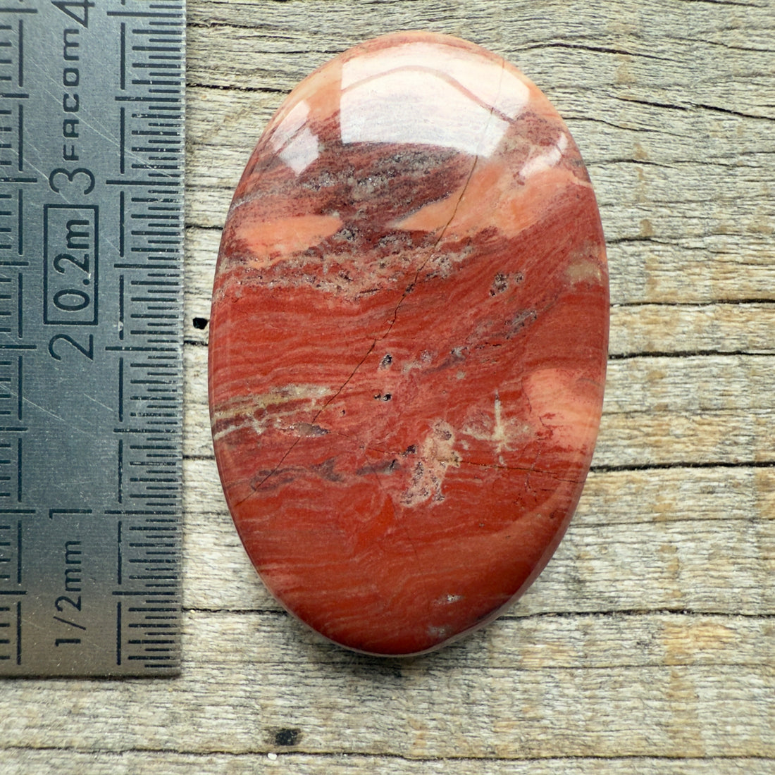 Cabochon Jaspe Rouge