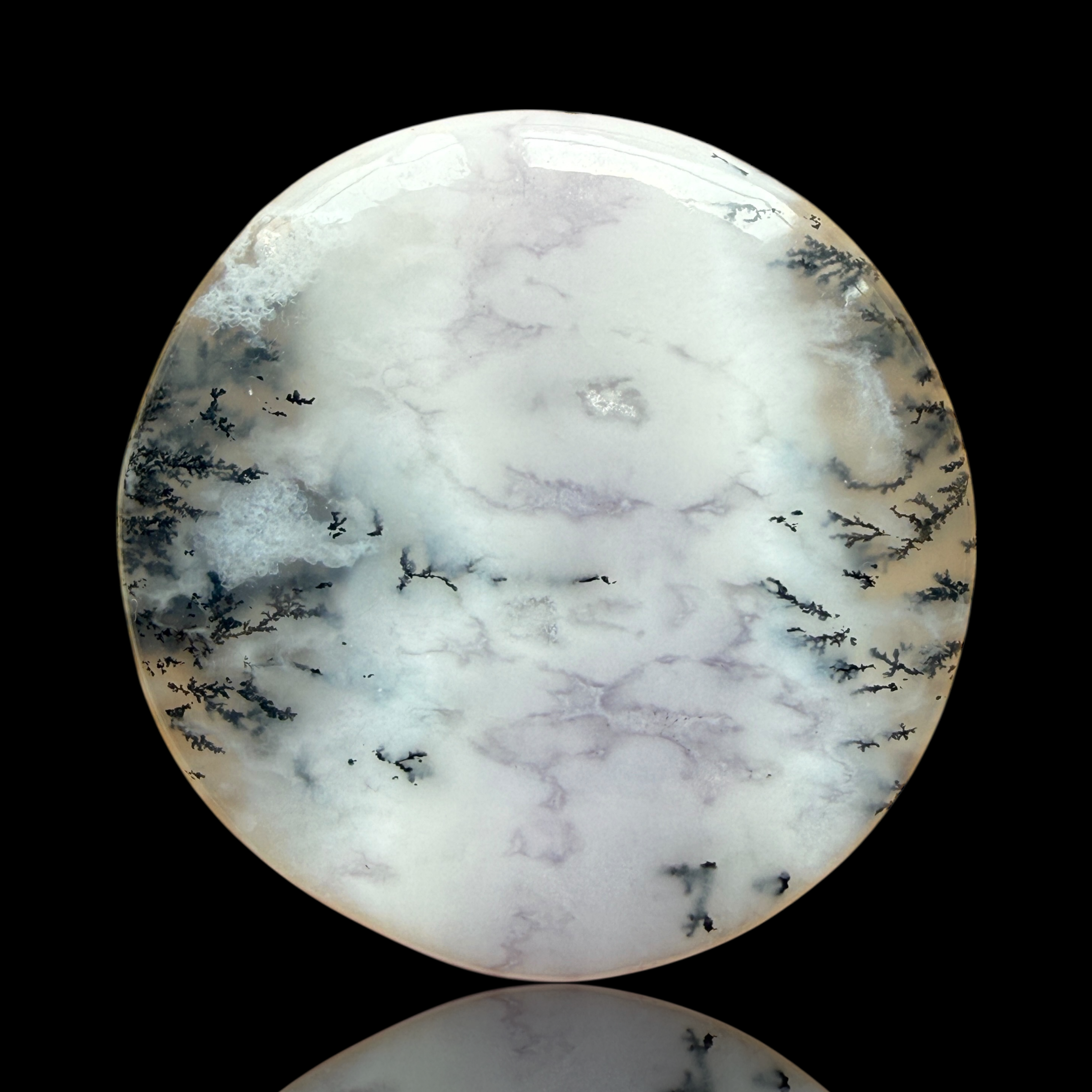 Cabochon Agate Dendritique