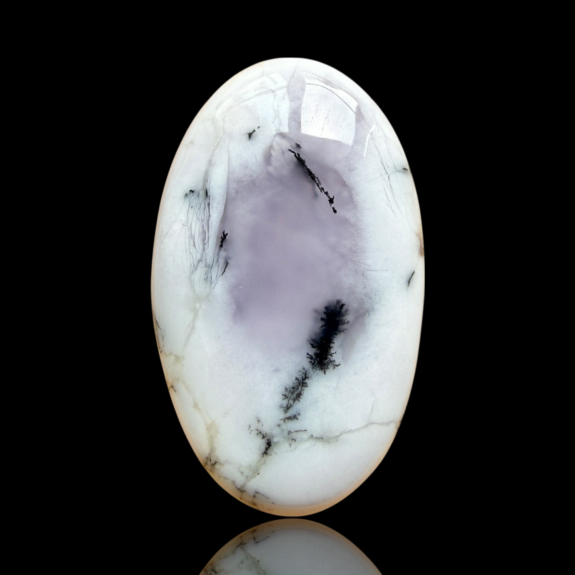 Cabochon Agate Dendritique