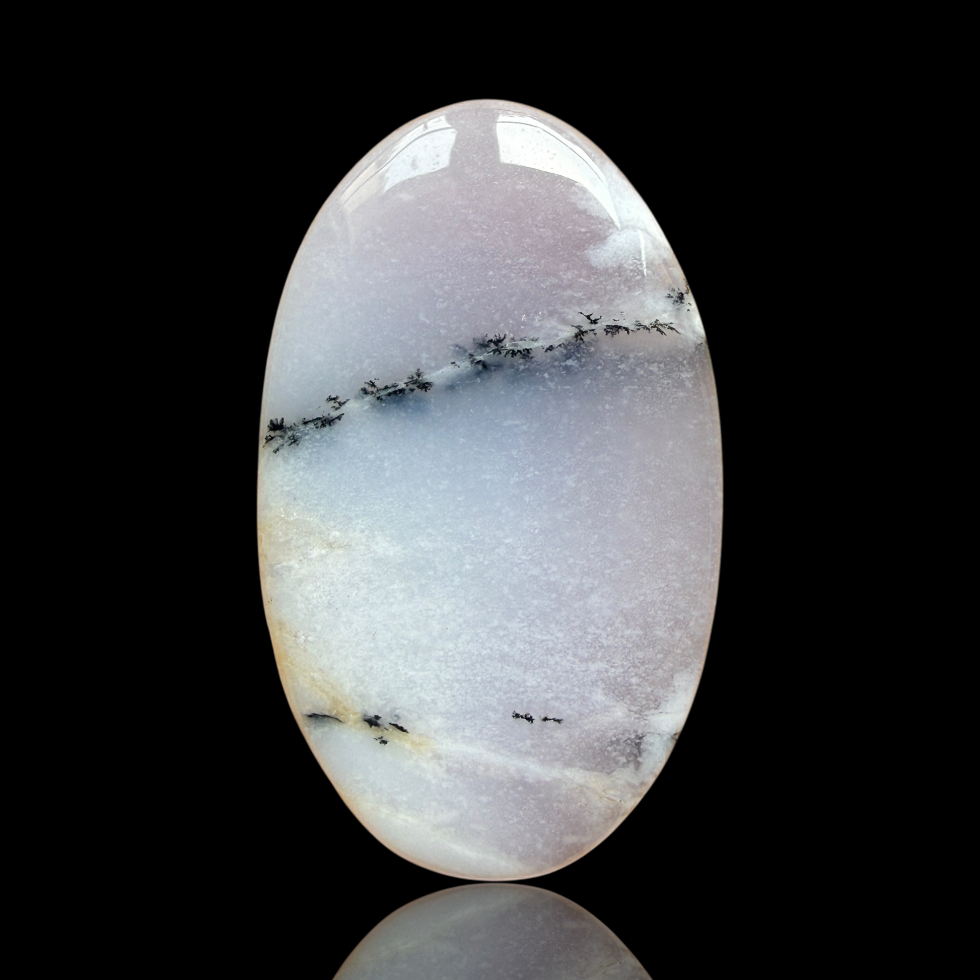 Cabochon Agate Dendritique