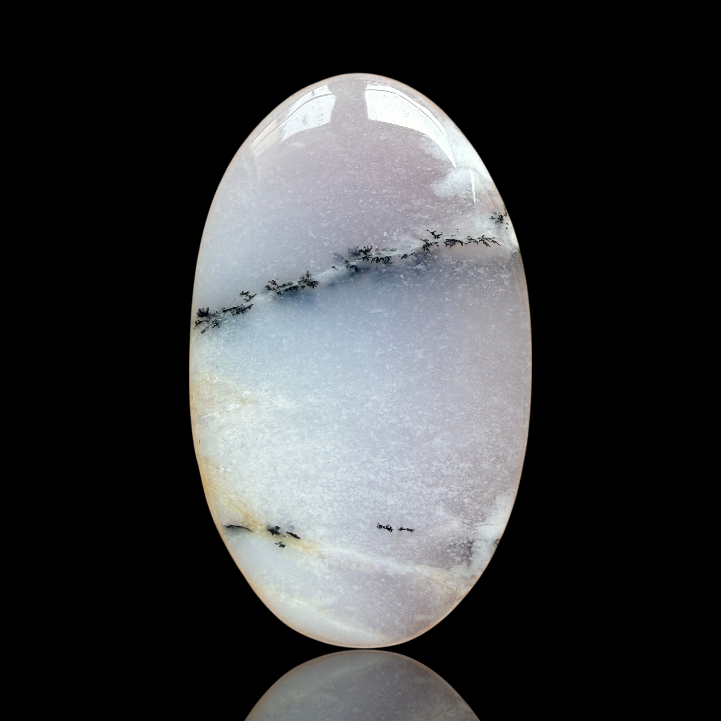 Cabochon Agate Dendritique