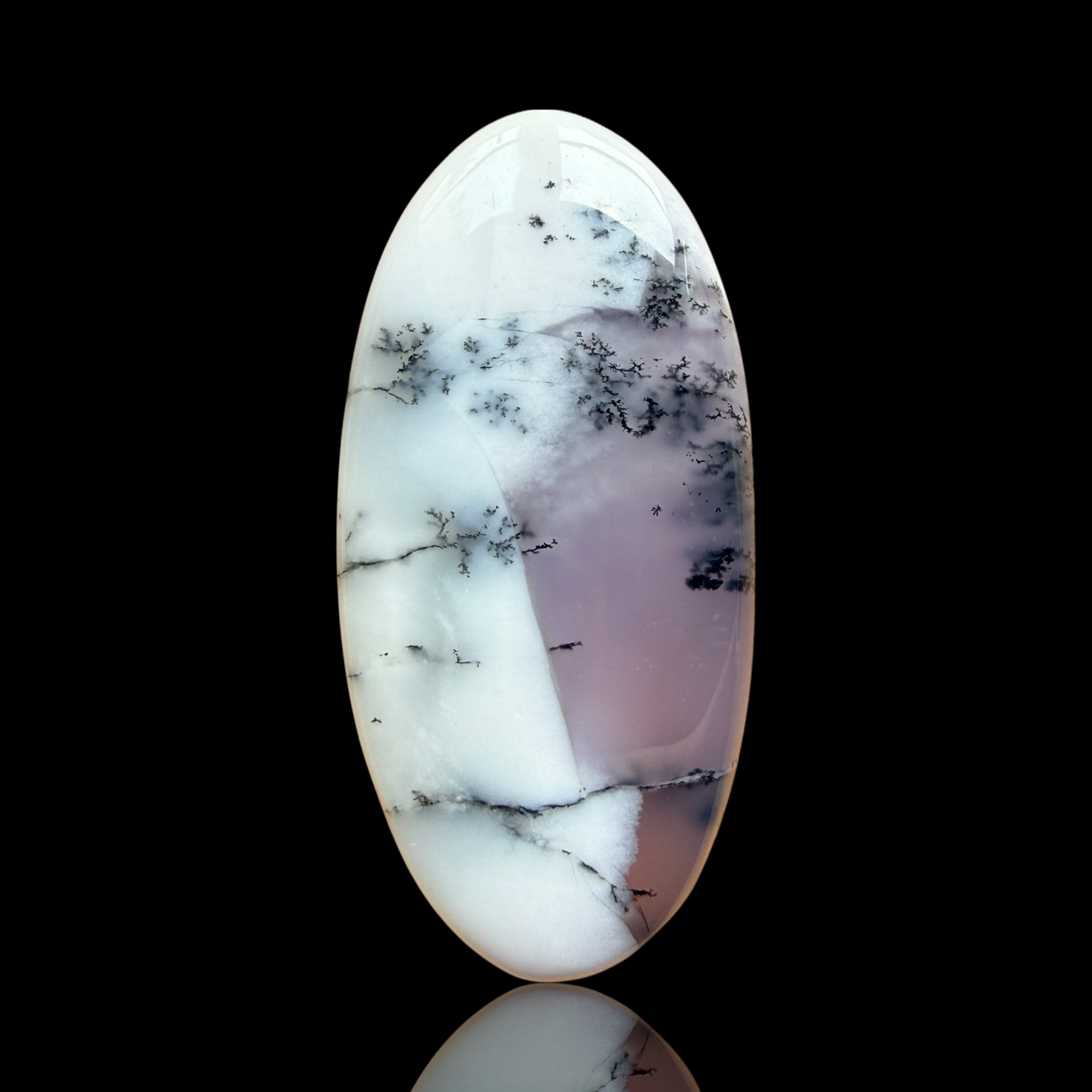 Cabochon Agate Dendritique