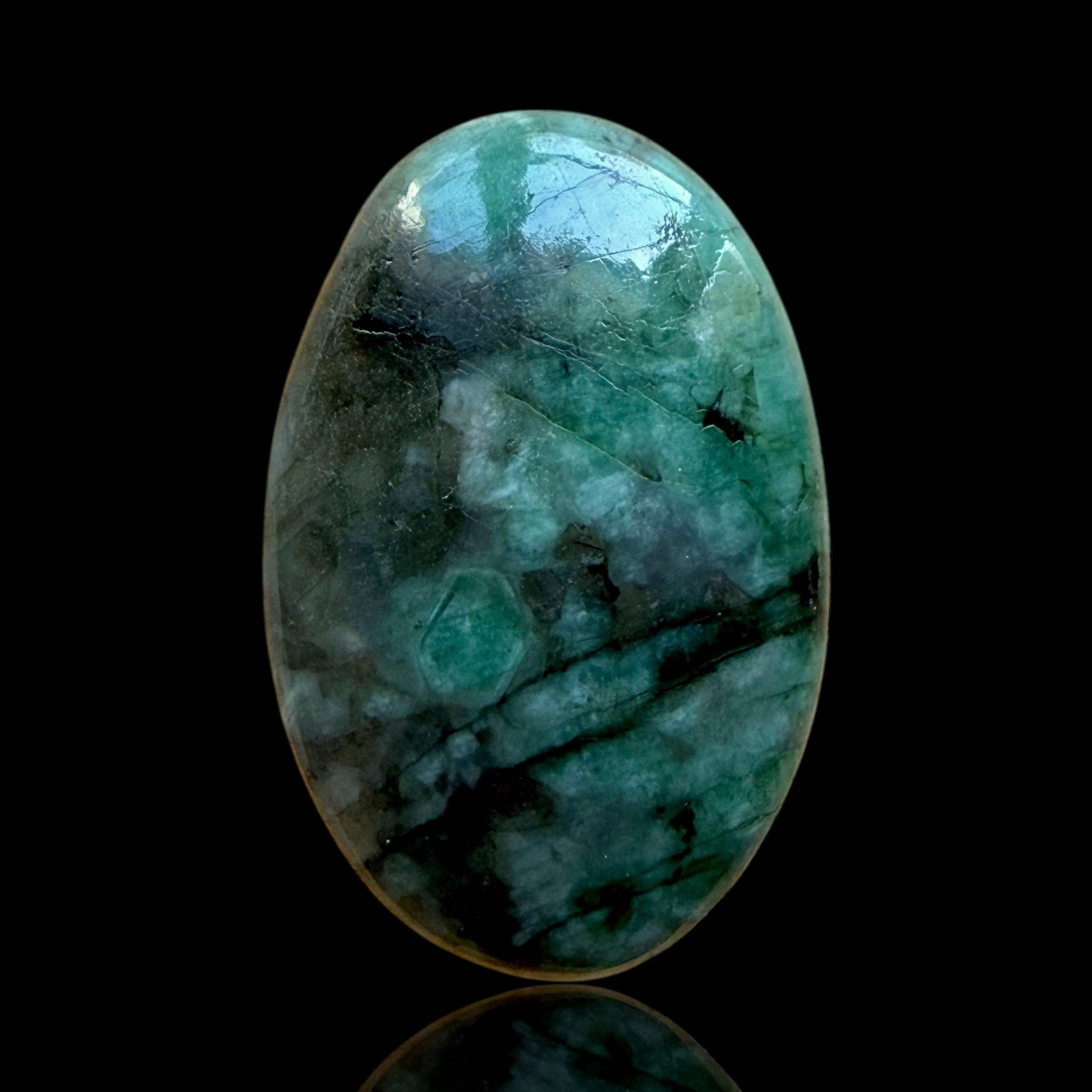 Cabochon Emeraude