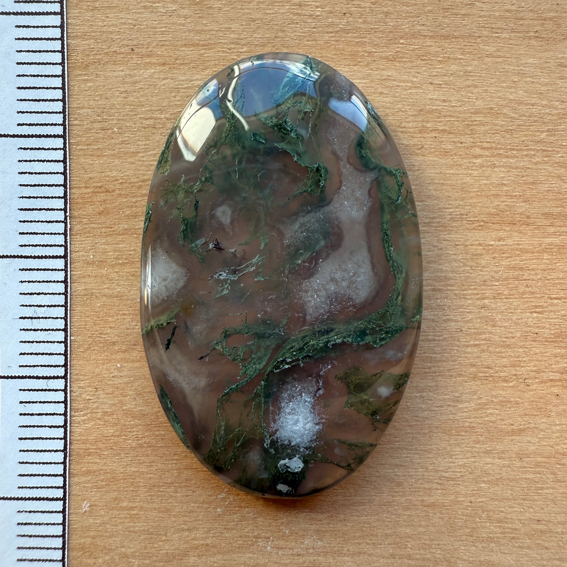 Cabochon Agate Mousse