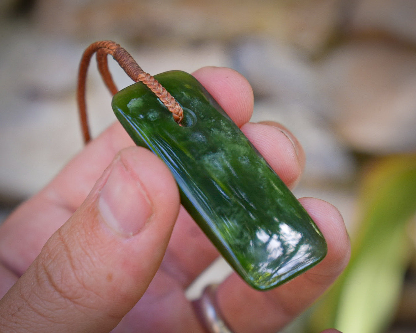 Pendentif Jade Néphrite - Sibérie