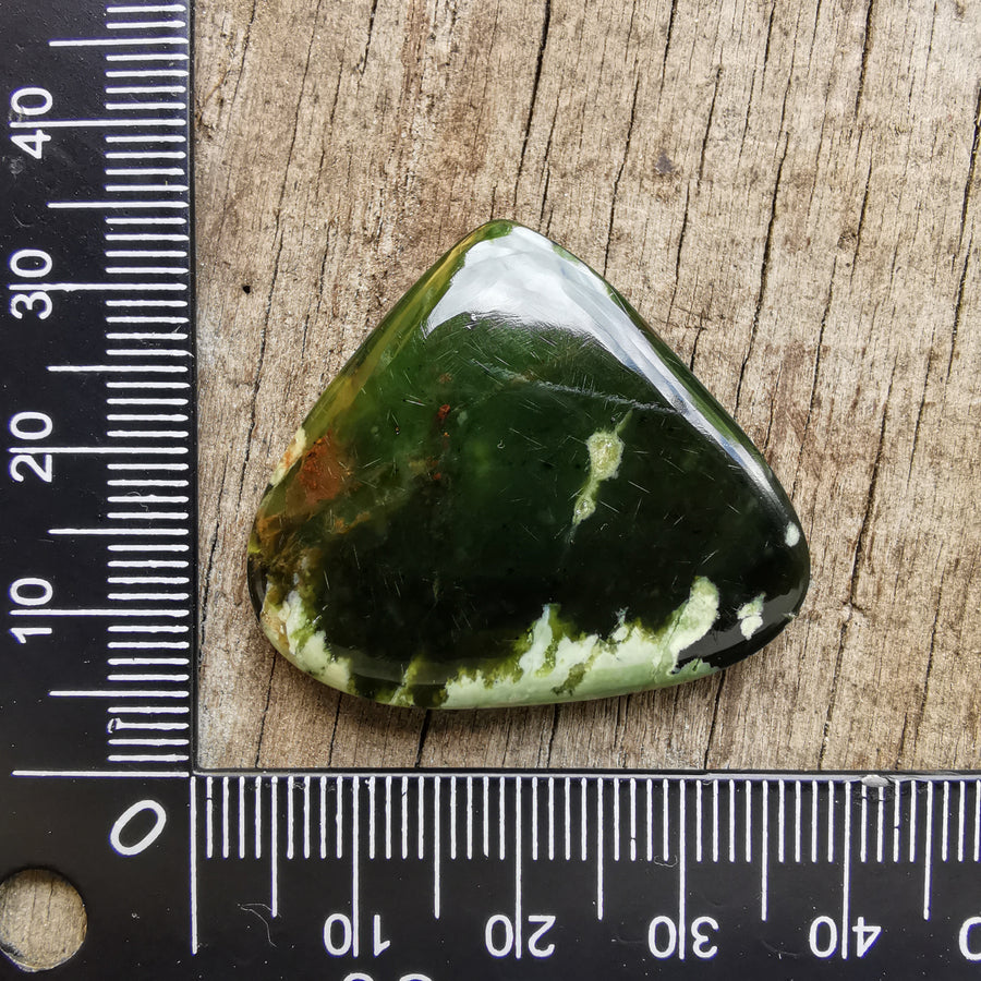 Cabochon Calcédoine Chrome