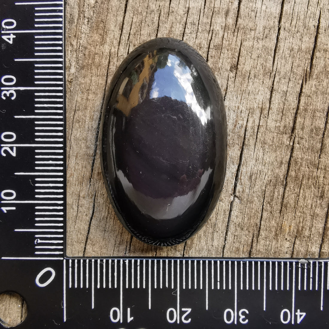 Cabochon Obsidienne Oeil Celeste