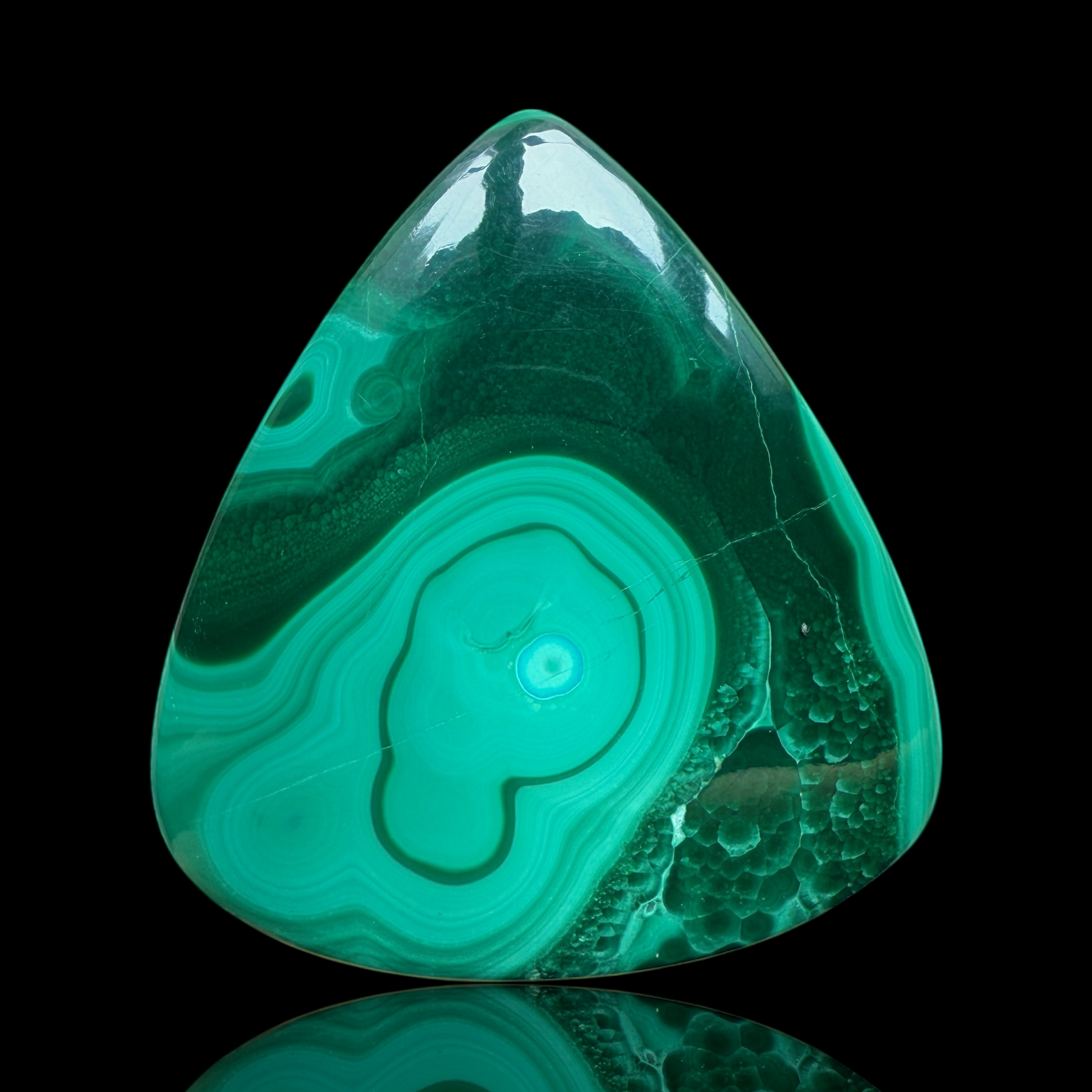 Cabochon Malachite