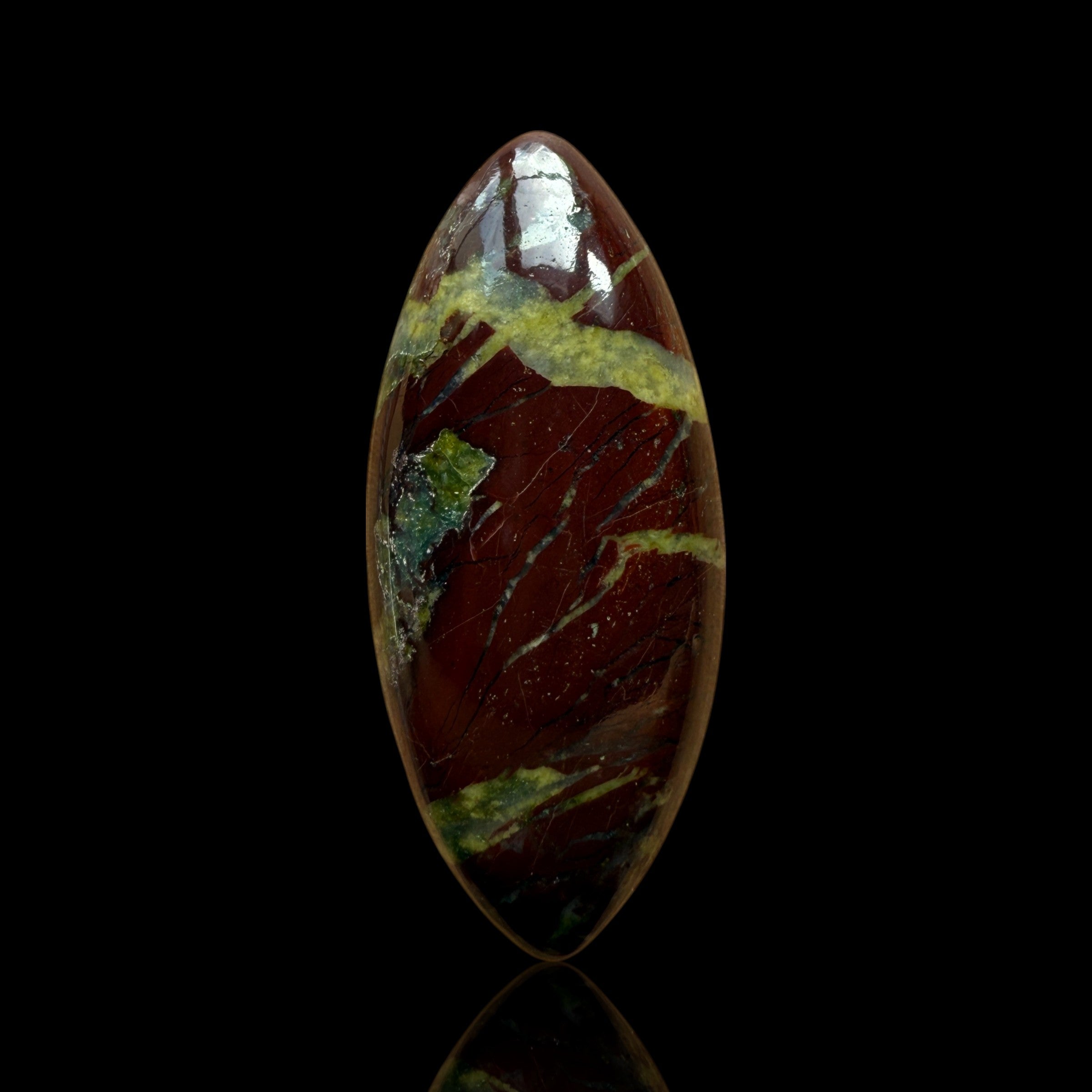 Cabochon Jaspe Sang de Dragon